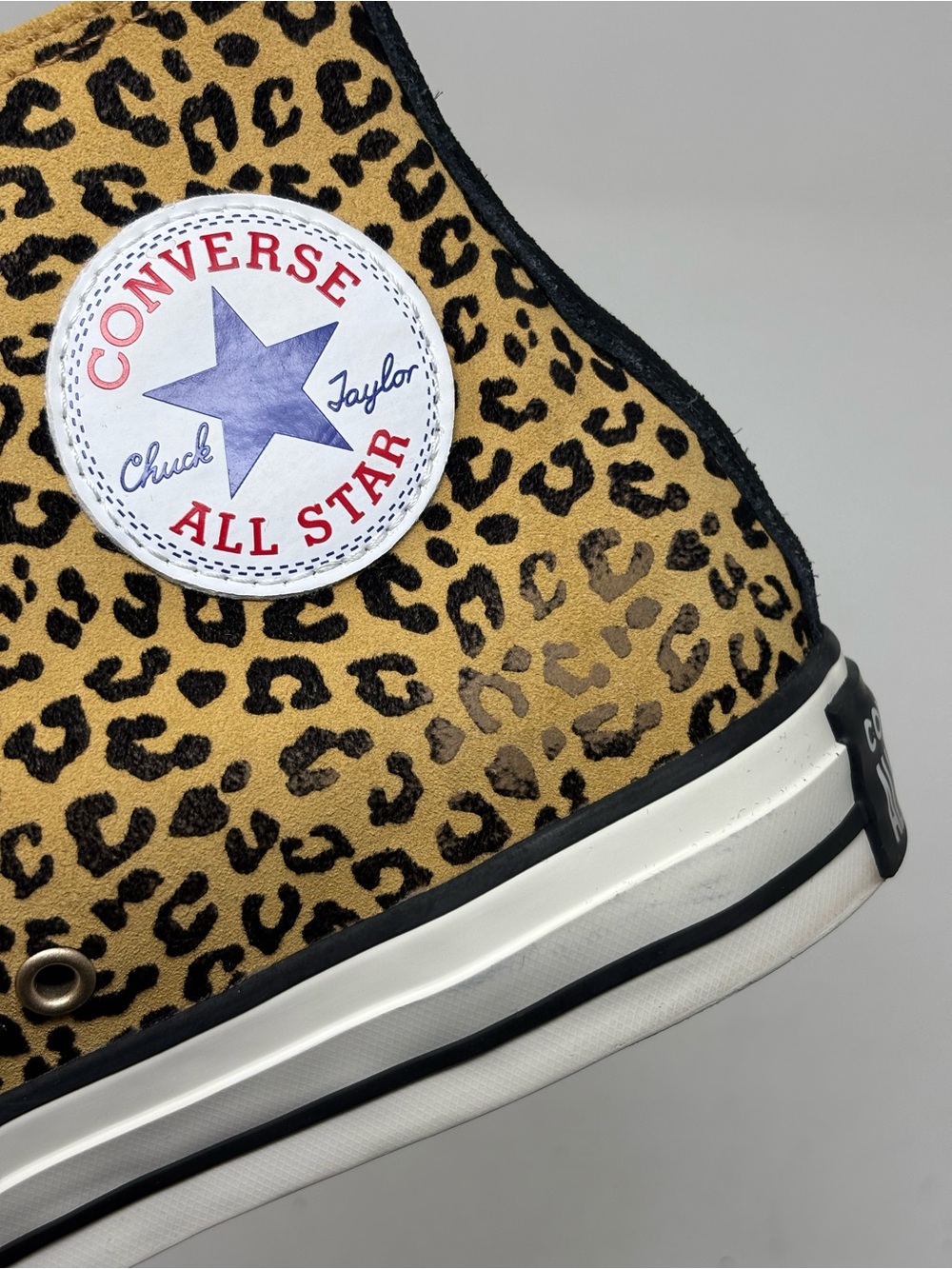 Converse Chuck Taylor All Star lift platform leopard sneakers size women’s 9 - Picture 13 of 14